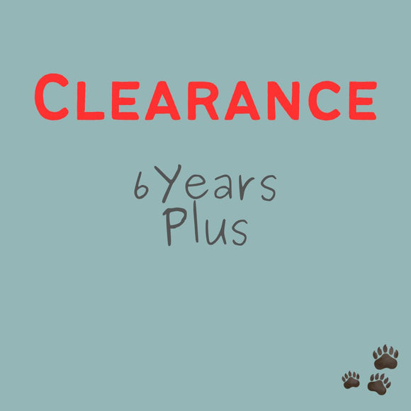 CLEARANCE - 6 Years - 12 years