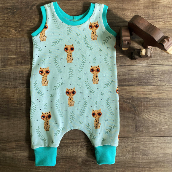 Cool cat - Pull Up Romper - Ready to Post