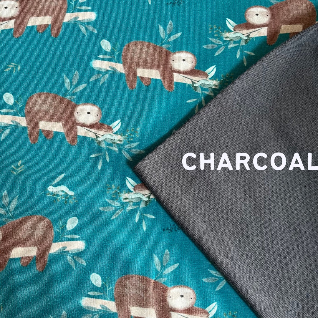 Sleepy Sloths - Warmer Fabric - Long Zip Up Snug-Alls