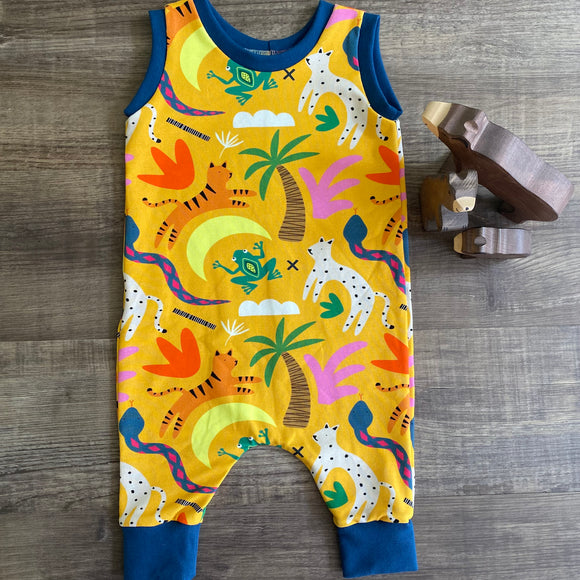 Jungle sunshine - Pull Up Romper - Ready to Post