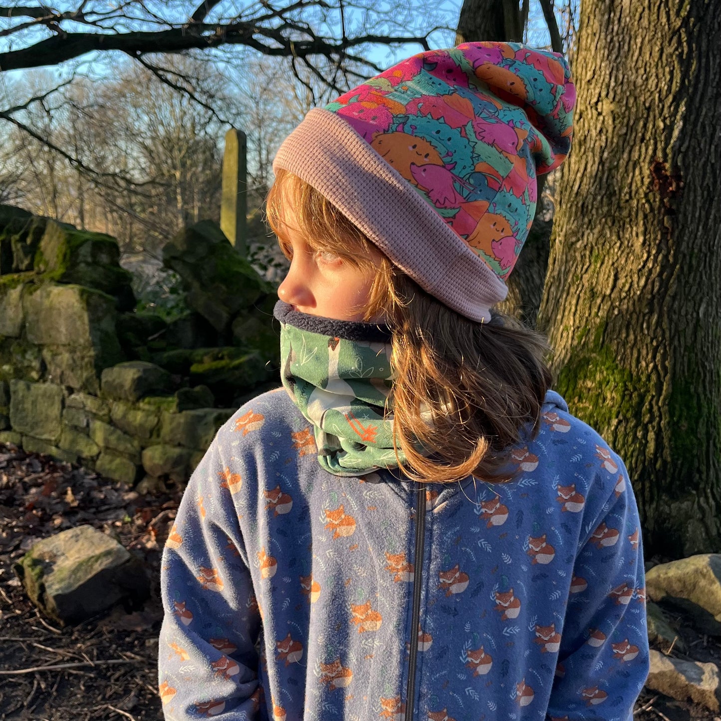 Snood and Wrist Warmers