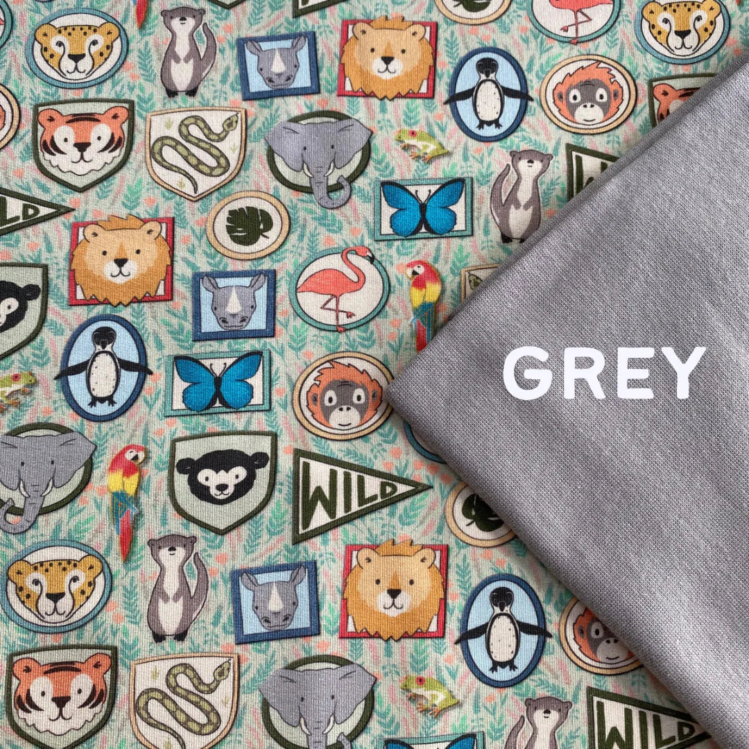 Wild Thing - Warmer Fabric - Long Zip Up Snug-Alls