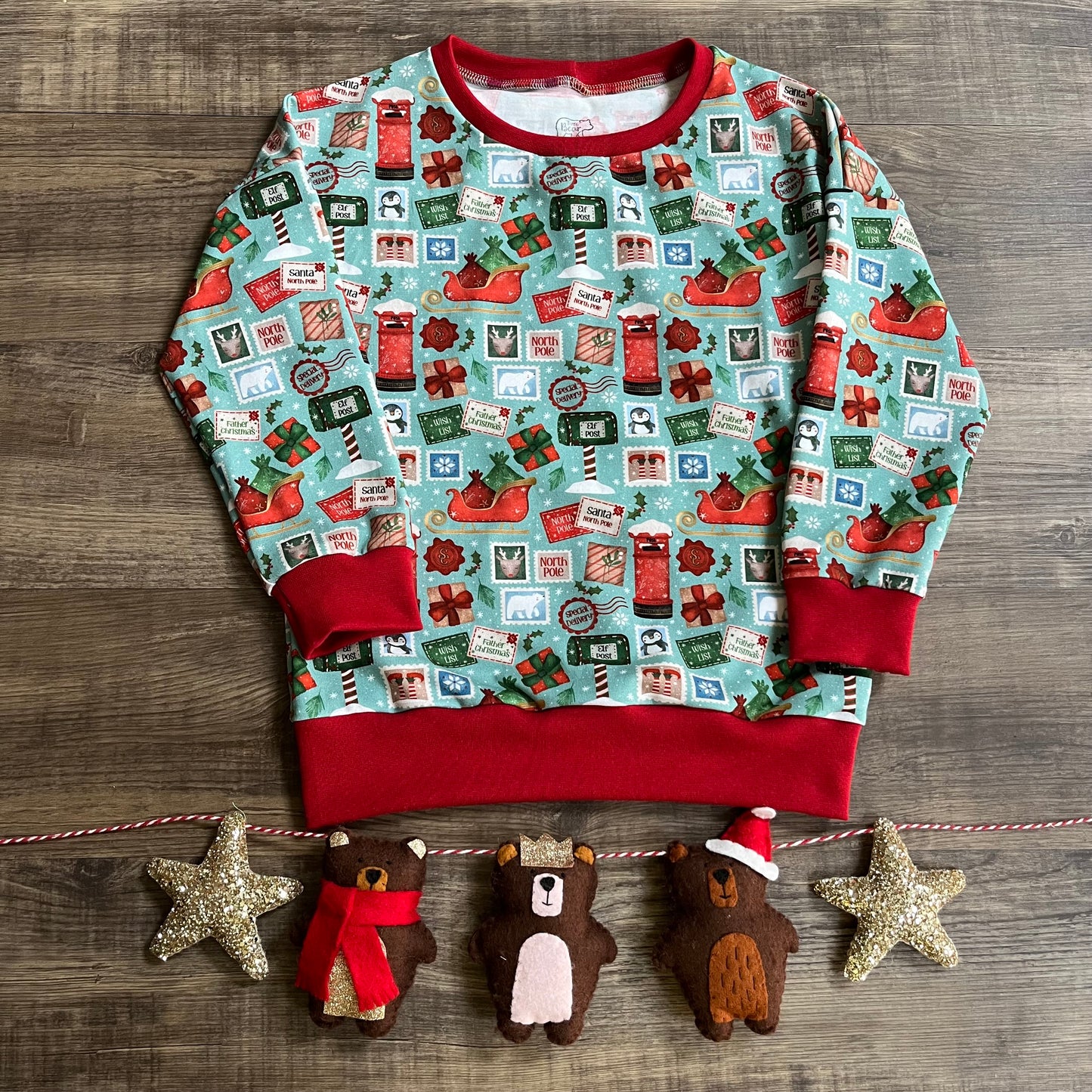 Christmas Post Jumper Ready to Post