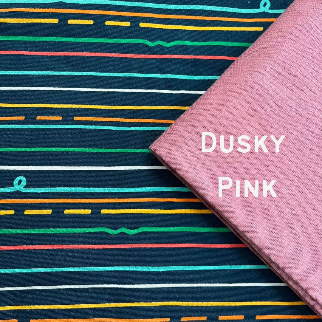 Midnight Stripes - Warmer Fabric - Short Sleeve T-Shirts