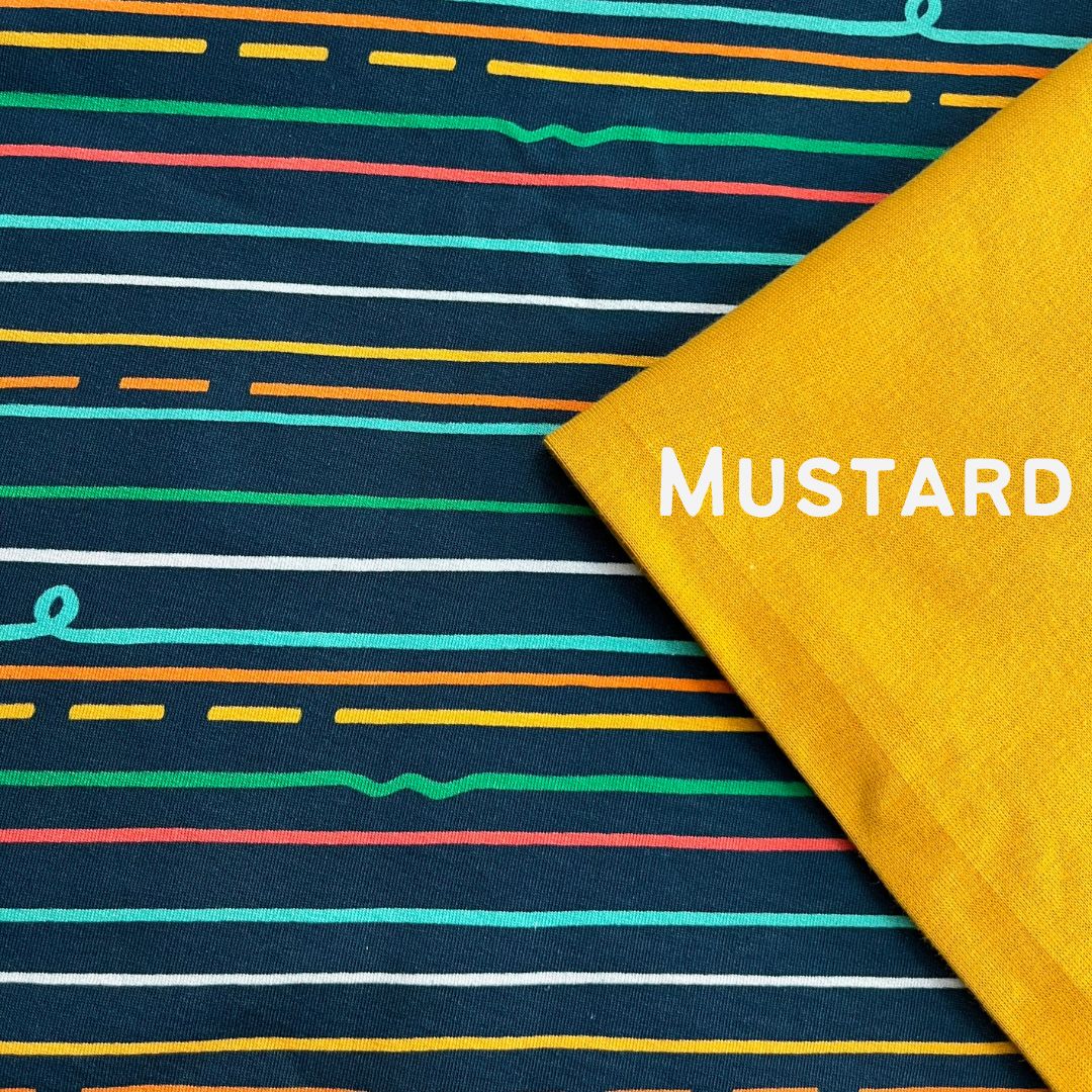 Midnight Stripes - Warmer Fabric - Hoodie