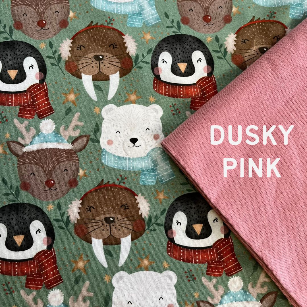 Winter Animals - All in One Babygrow