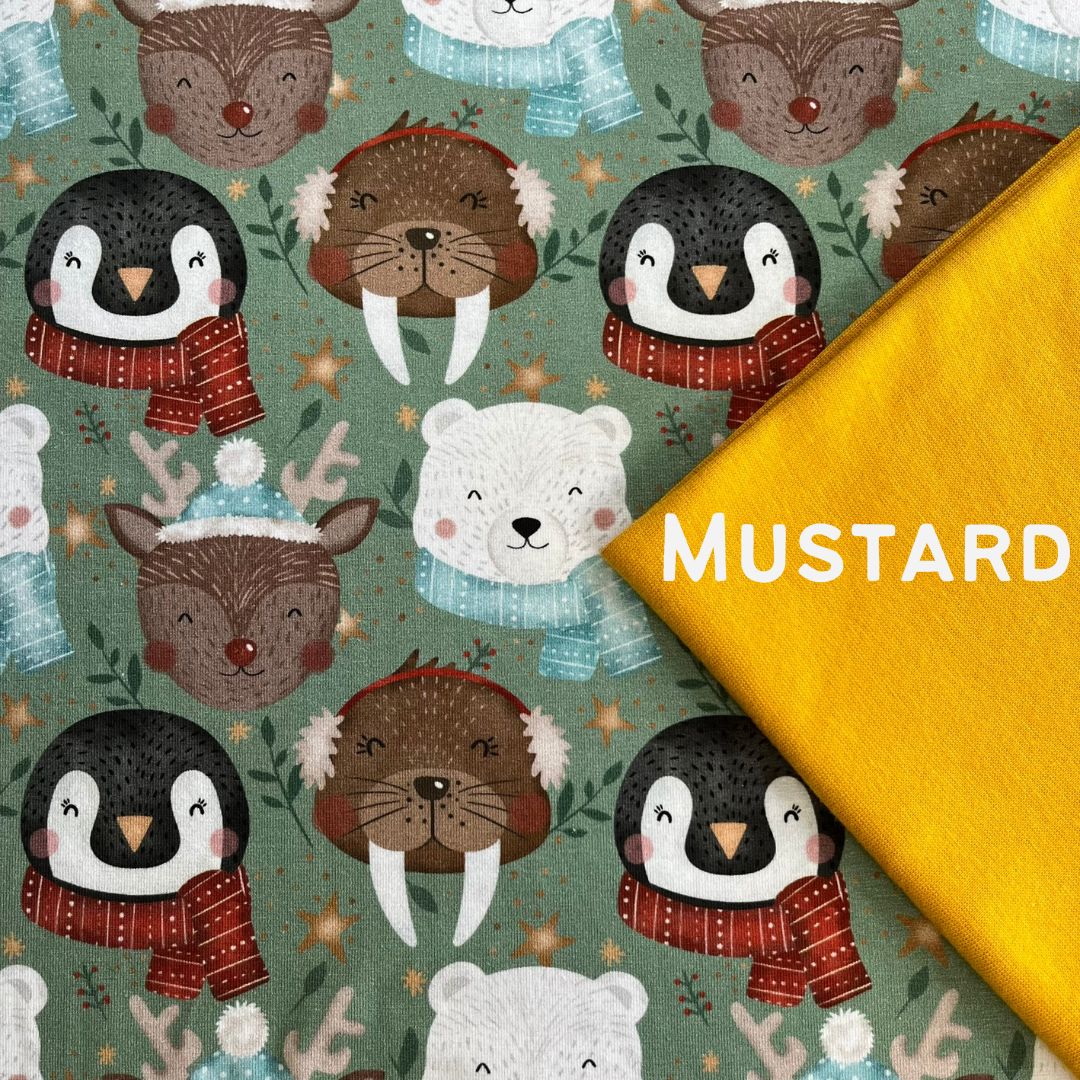 Winter Animals - Hooded Cardi