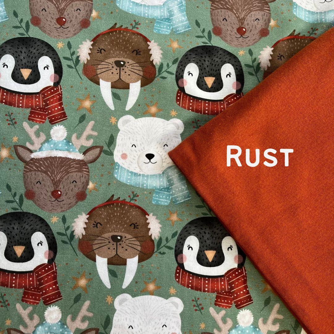 Winter Animals - Hooded Cardi