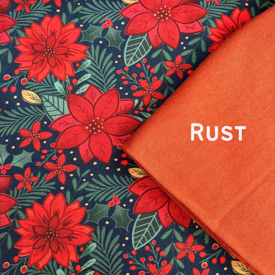 Poinsettias - T-shirt Dress