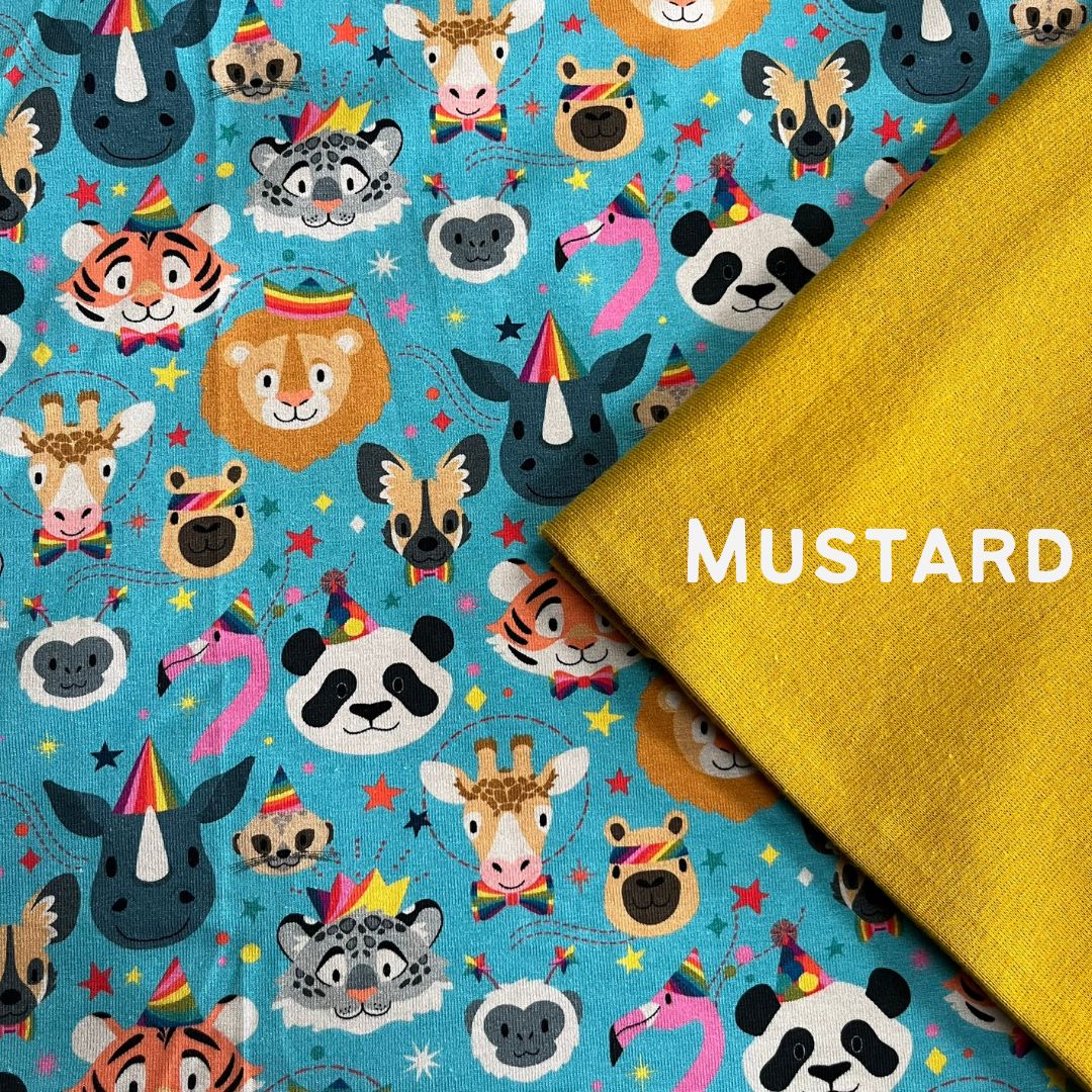 Party Animals - Easy Change Babygrow