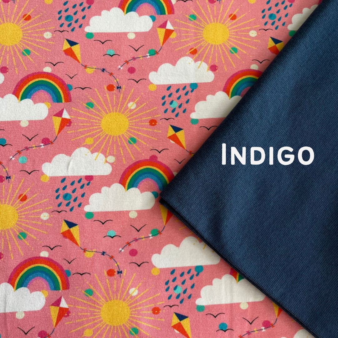 Weather Clouds - Pink - Shortie Shorts