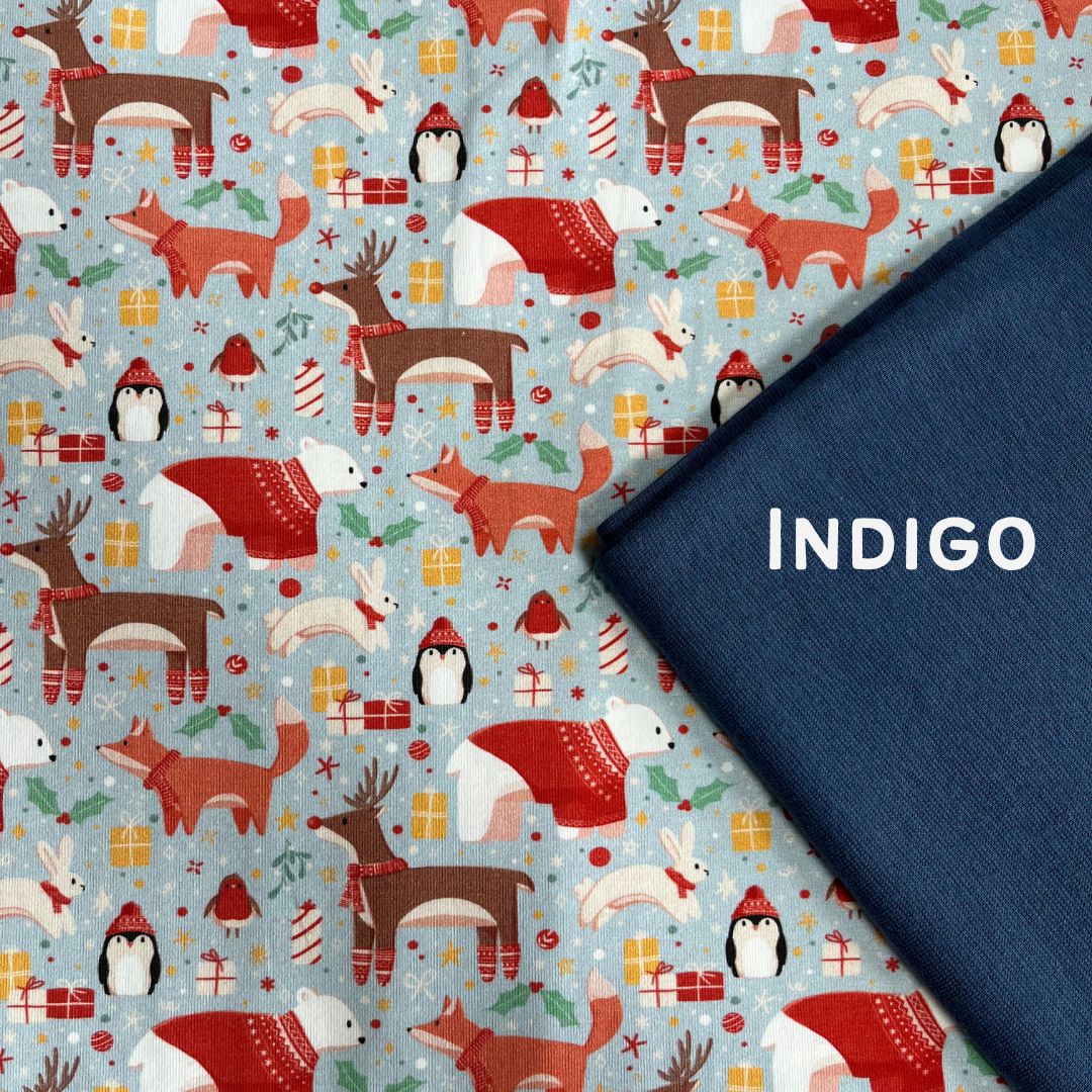 Christmas Woodland - Light - Breezy Romper