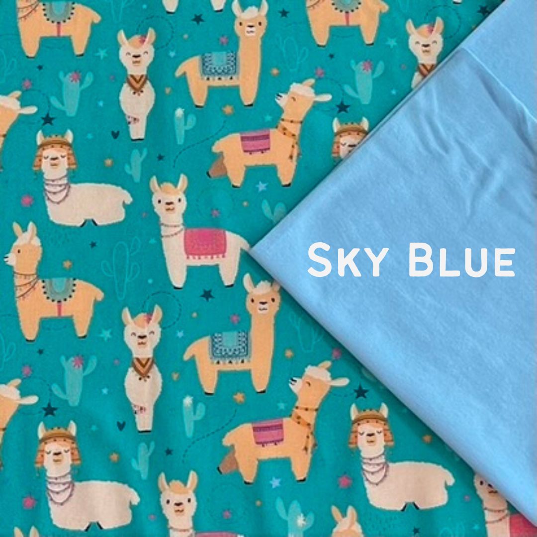 Happy Alpacas - Easy Change Babygrow
