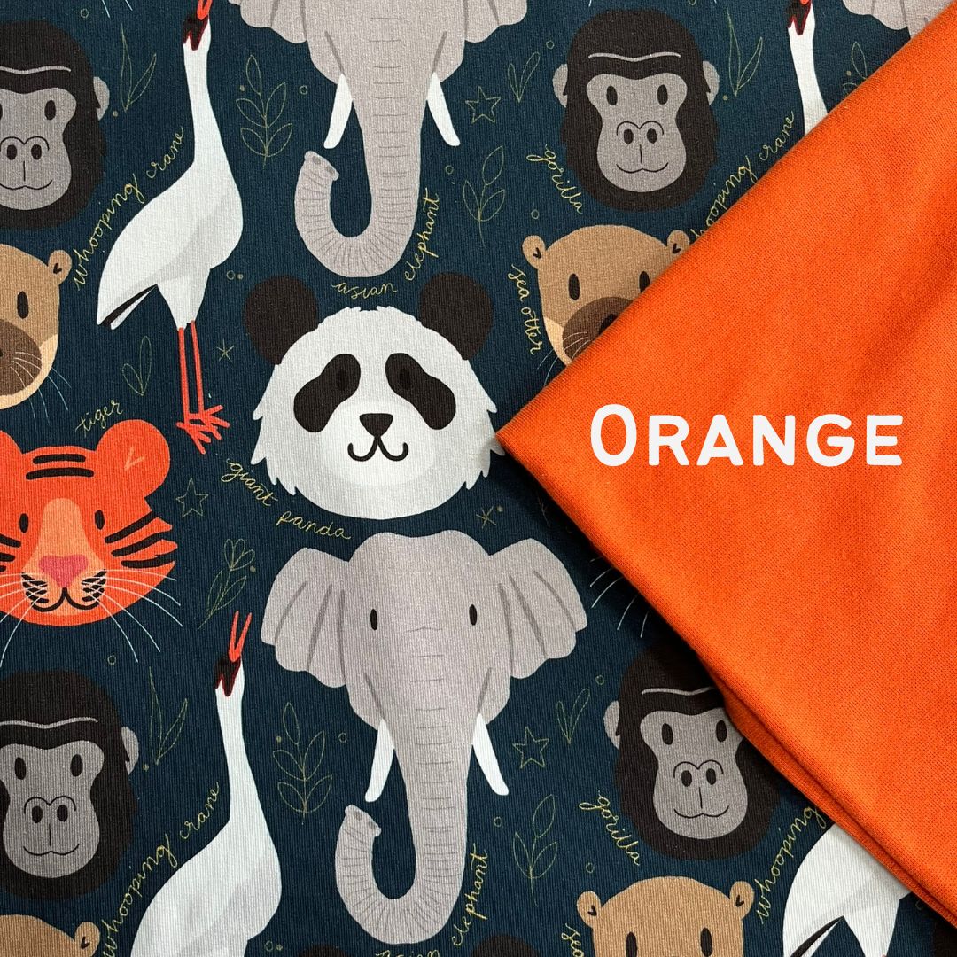 Winter Animals - Warmer Fabric - Big Kid Playsuit