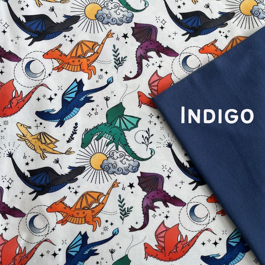 Dragons - Natural - Hooded Cardi