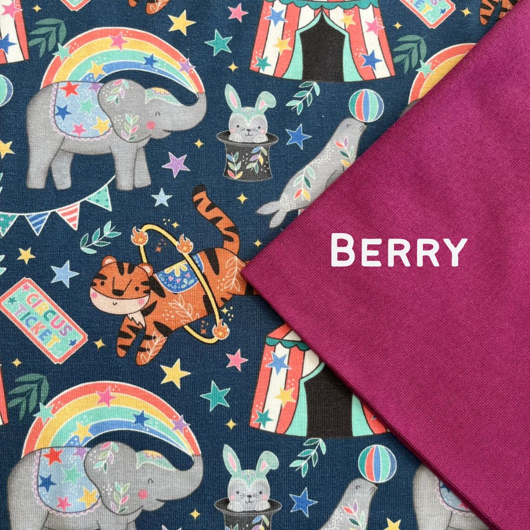 Circus Fun - Reversible Hooded Cardi