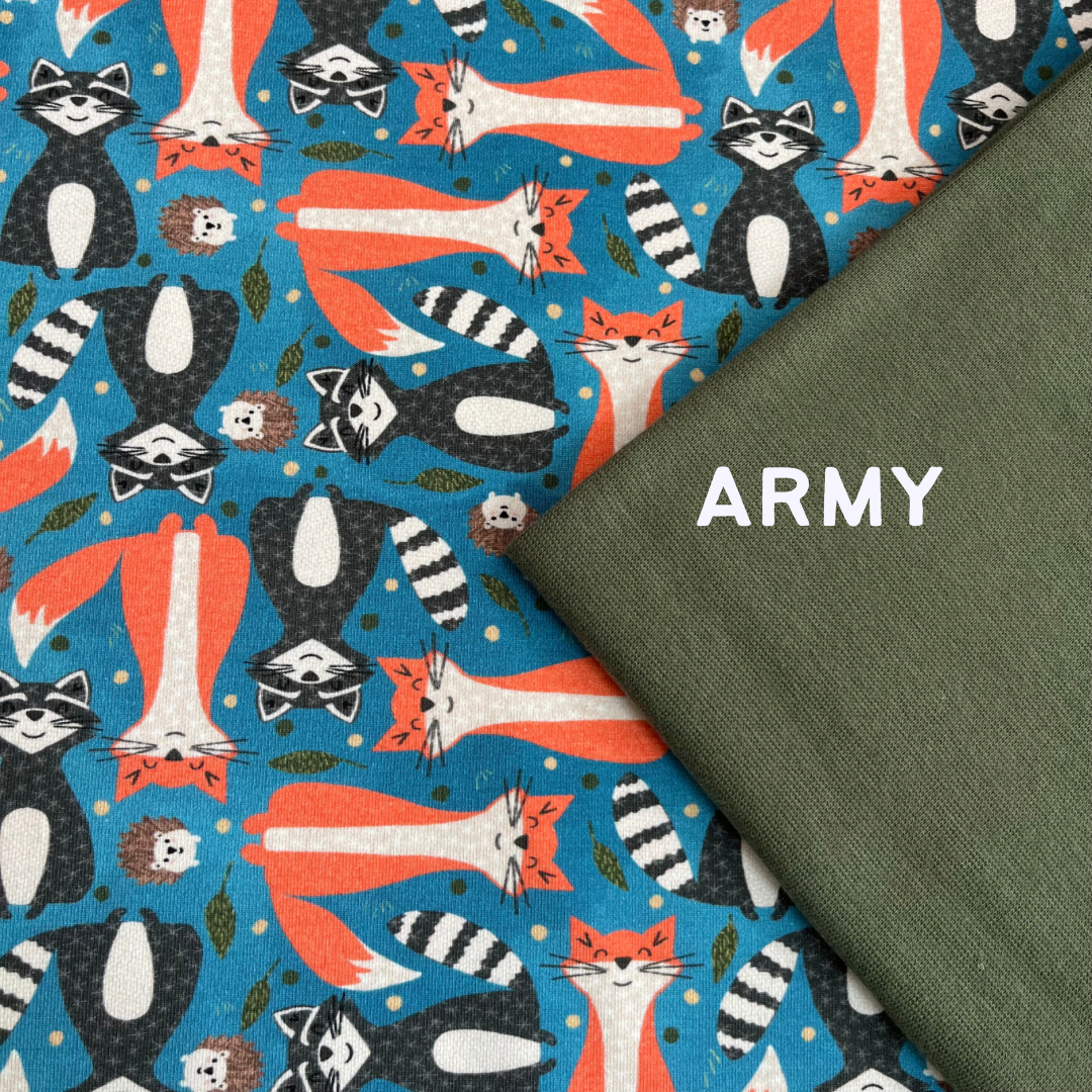 Fox and Friends - Long Zip Up Snug-Alls