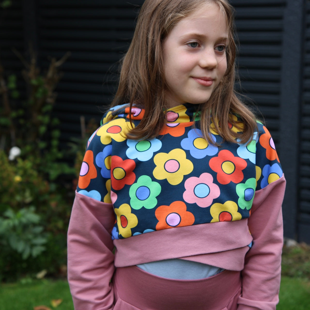 Big Kids Cropped Hoodie
