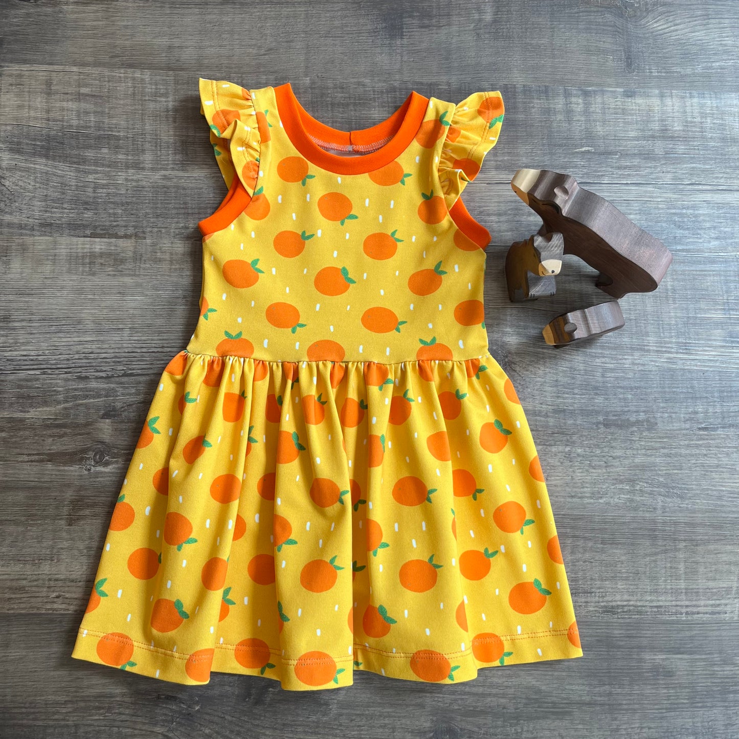 Sunny Oranges - Everyday Dress - Ready to Post