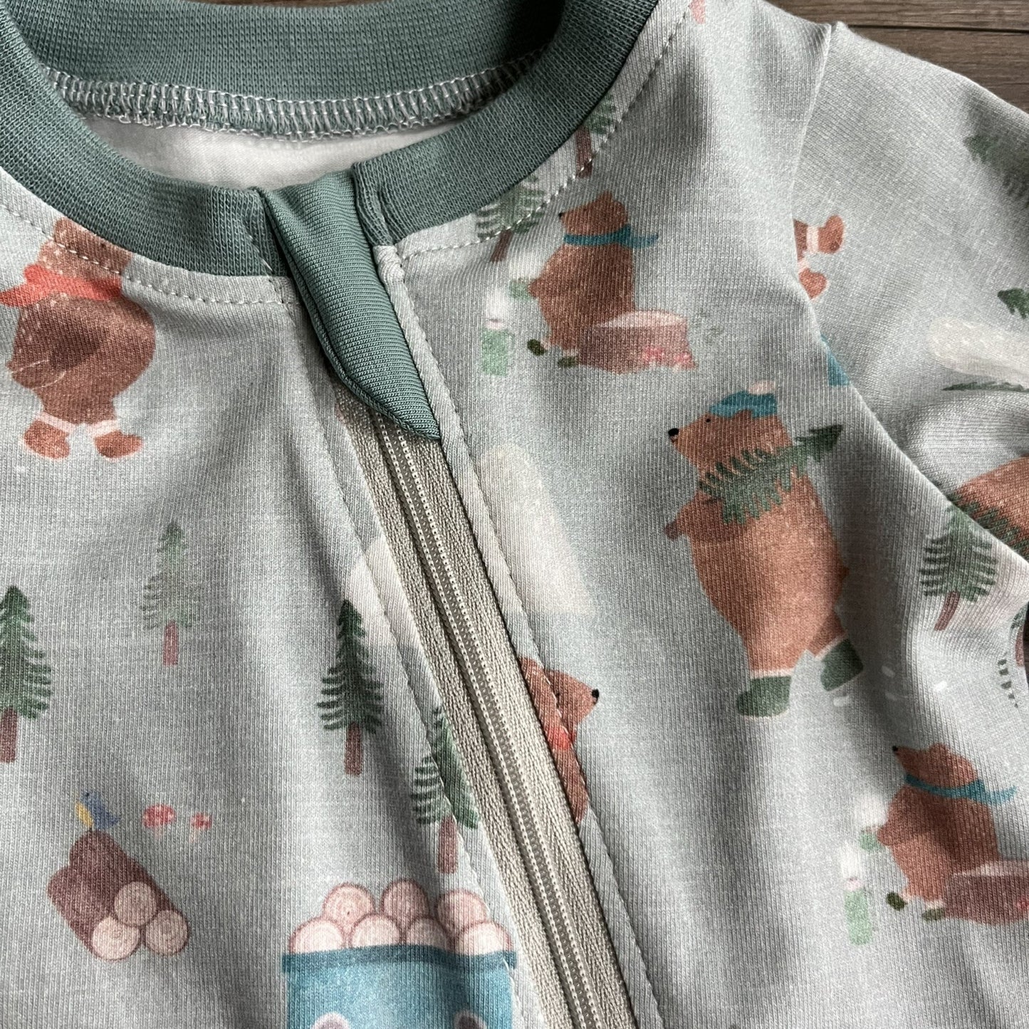 Lumberjack - All in One Babygrow - 0-3m Ready to Post