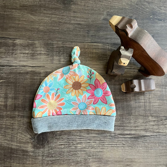 Knotted Baby Hats - 0-3m- Ready to Post