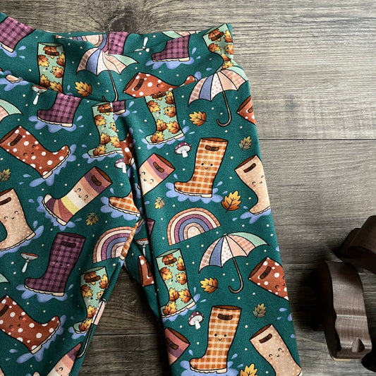 Welly Boots - Relaxed Fit Leggings - Ready to Post