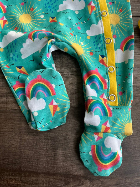 Monster Trucks - midnight - All in One Babygrow