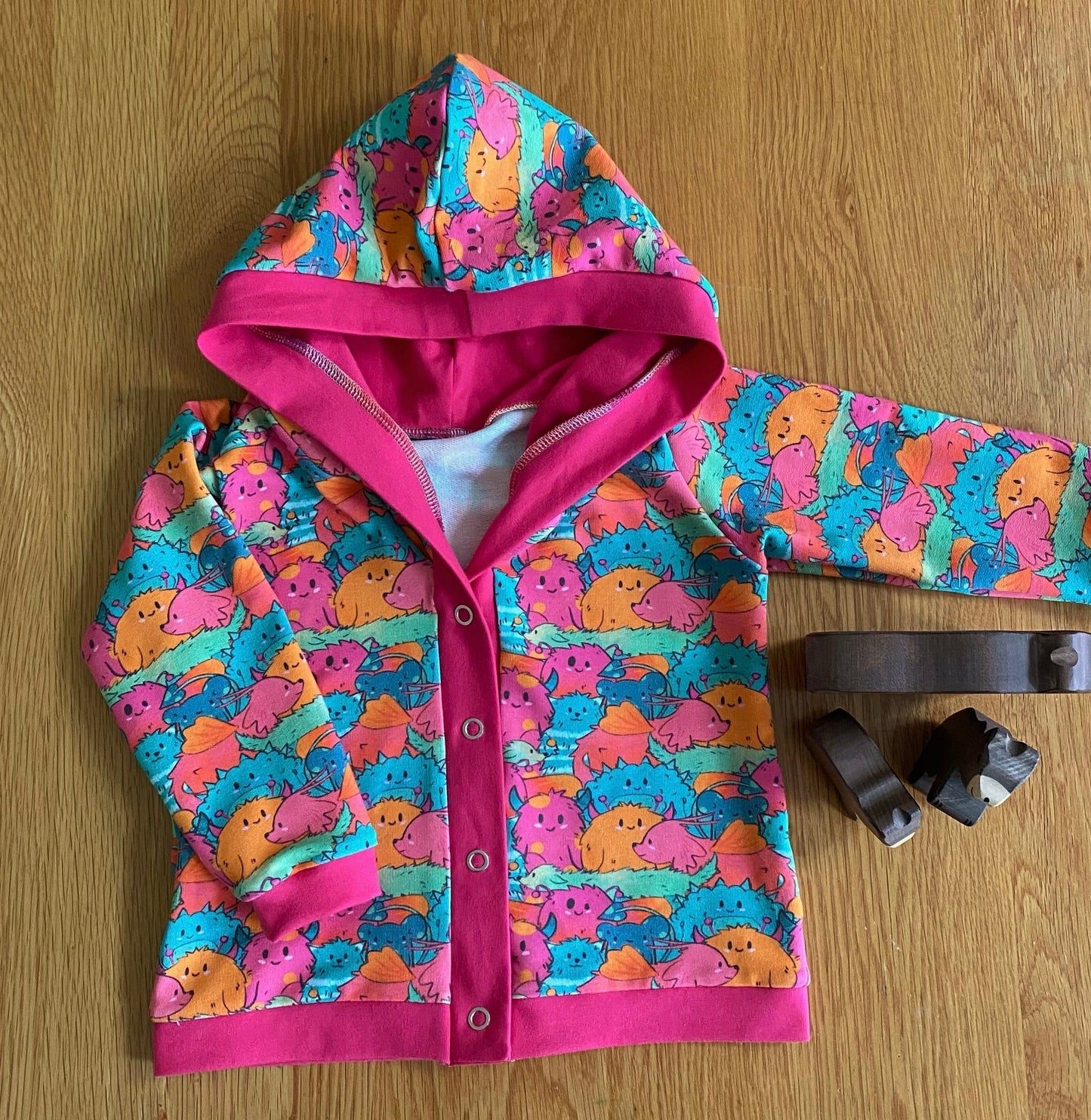 Winter Animals - Hooded Cardi