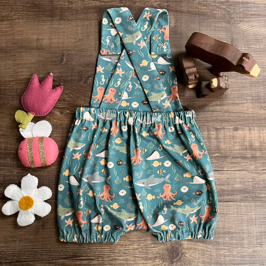 Cross Back Romper