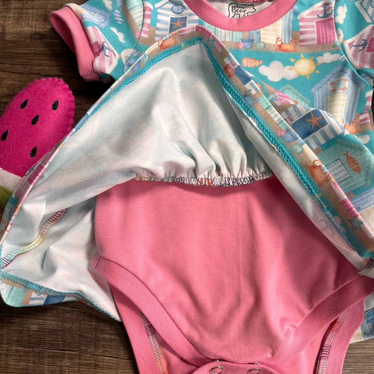 Orcas - Tropical - Bodysuit Dress