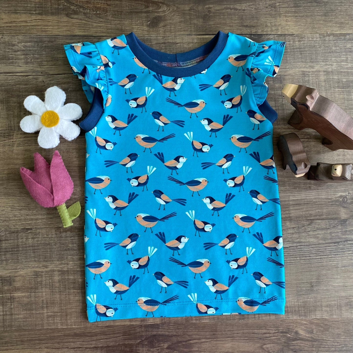 Rainbow Floral - Vest