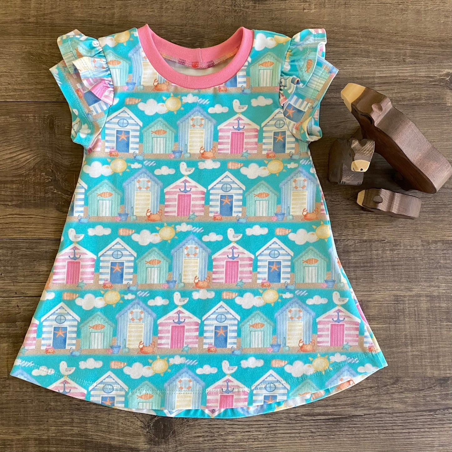 Happy Alpacas - T-shirt Dress