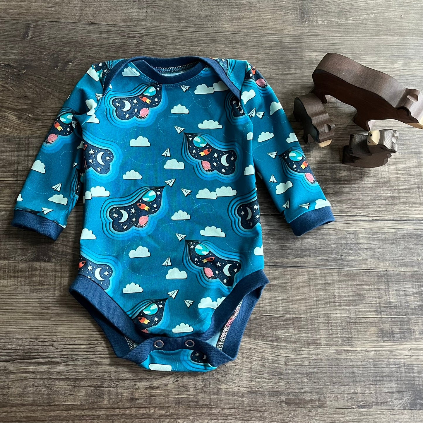 Winter Animals - Warmer Fabric - Bodysuit Vest