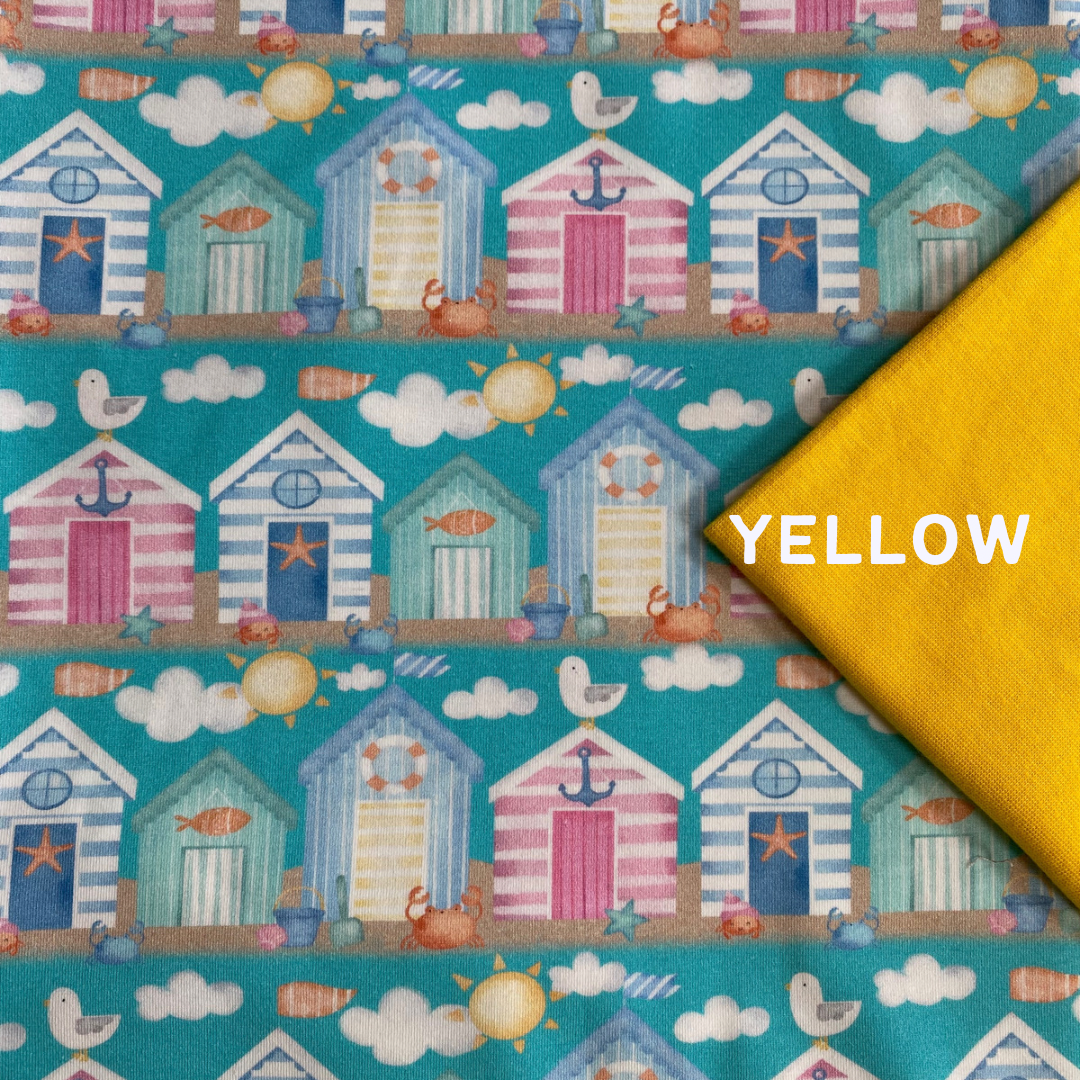 Beach Huts - Cosy Cowl Jumper