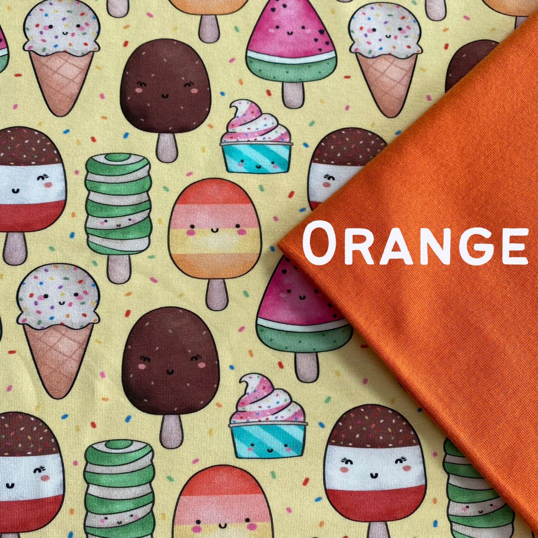Ice Creams - Lemon - Cuff Trousers