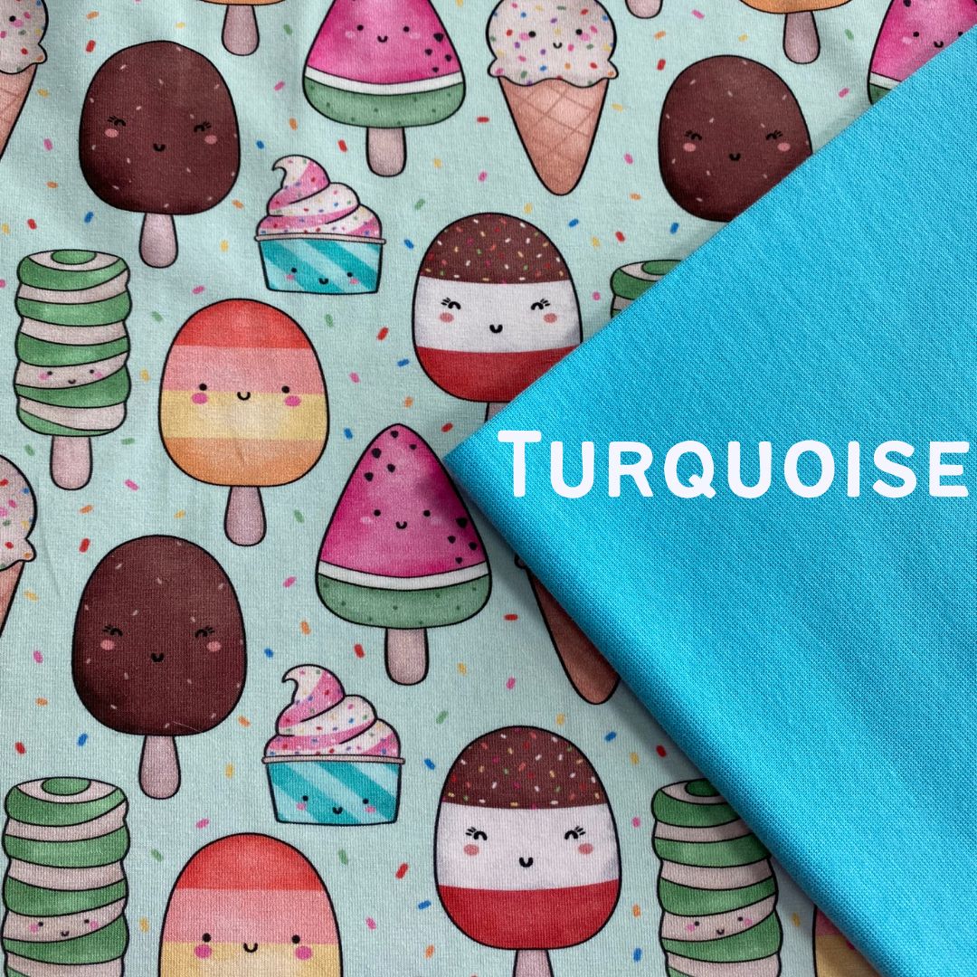 Ice Creams - Mint cuff trousers