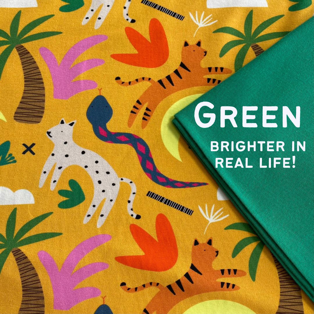 Jungle Sunshine - Long Zip Up Coverall