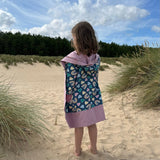 Beach Huts - Big Kid Hooded Cardi