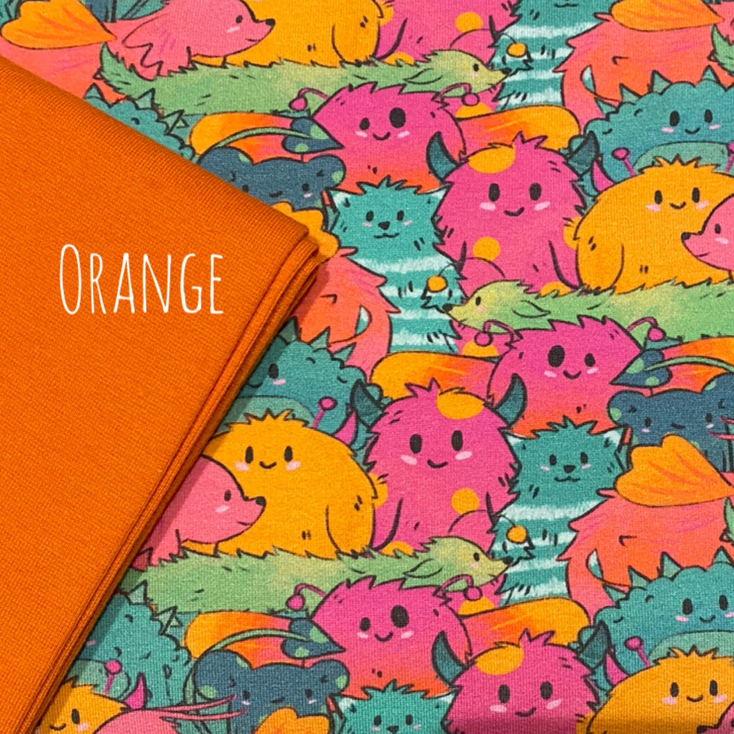 Little Monsters - Hot Pink - Pick and Mix Pull Up Romper