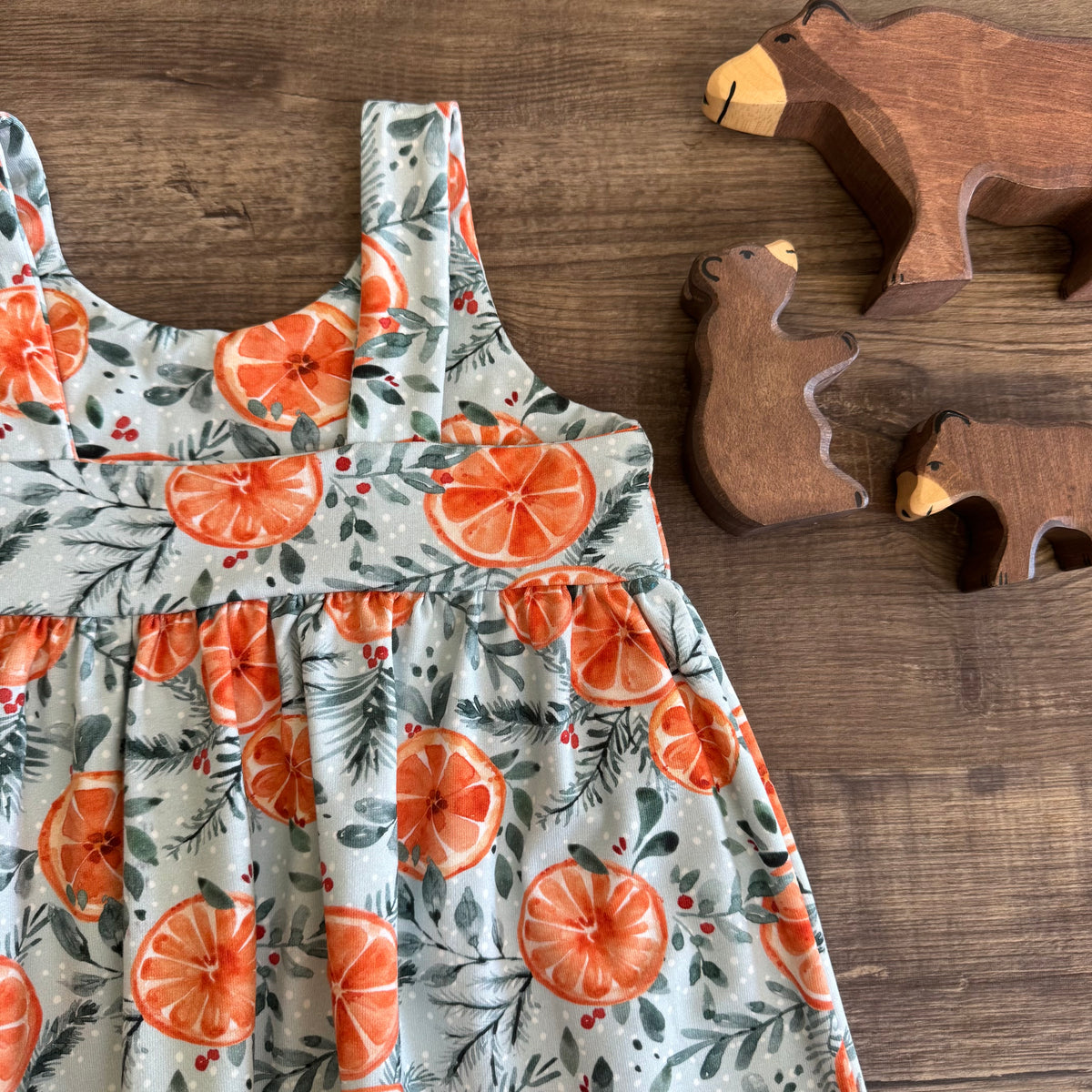 Clementine Napa Romper - Ready to post - 2-3 years