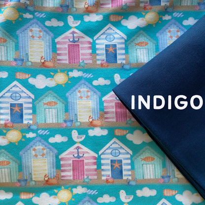 Beach Huts - Zip Up Snug-Alls