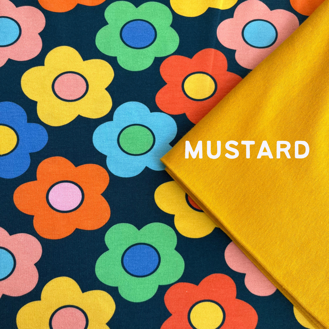 Big Flowers - Reversible Hooded Cardi