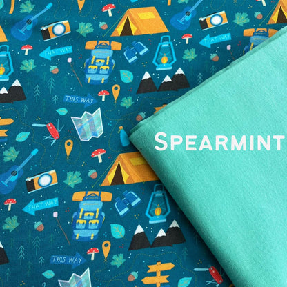 Camping - Warmer Fabric - Shortie Shorts