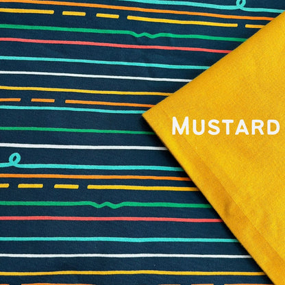 Midnight Stripes - Warmer Fabric - Short Sleeve T-Shirts