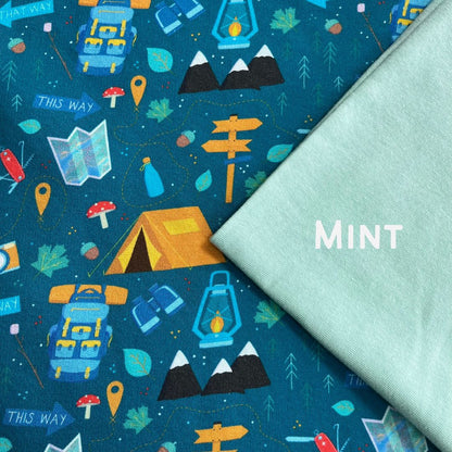 Camping - Warmer Fabric - Zip Up Snug-Alls