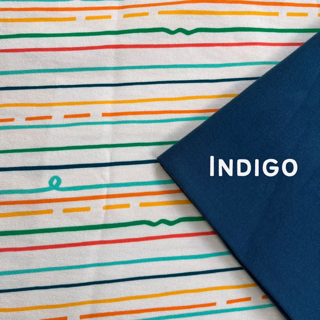 Natural Stripes - Warmer Fabric - Big Kid Playsuit