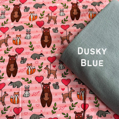 Forest Friends - Warmer Fabric - All in One Babygrow