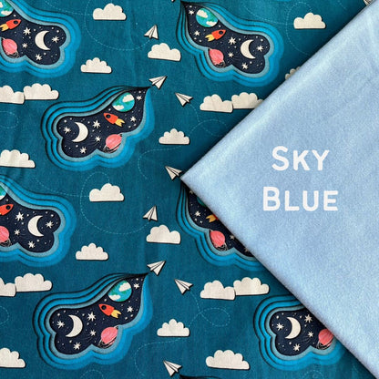 Into Space - Long Zip Up Snug-Alls