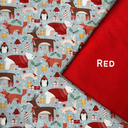 Christmas Woodland - Light - Big Kid Playsuit