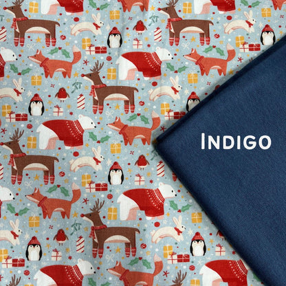 Christmas Woodland - Light - Big Kid Playsuit